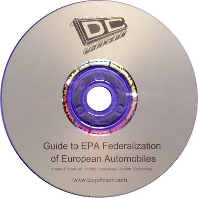 Guide to EPA Federalization of European Automobiles